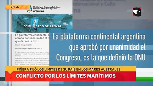 Conflicto por los límites marítimos