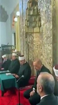 Cumhurbaşkanı Erdoğan'dan Kur'an tilaveti