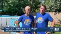 Now Pools - New Arizona company lets you rent above-ground pools for the summer