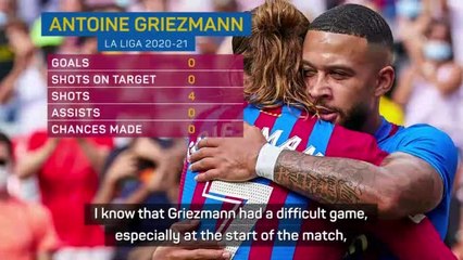 Download Video: Koeman frustrated by whistling of Griezmann during Getafe win