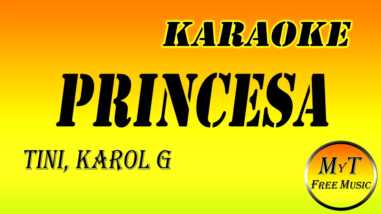 Tini - Princesa (Live - Quiero Volver Tour) - Karaoke Instrumental Letra Lyrics (dm)