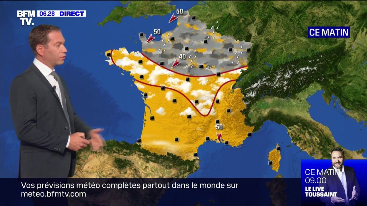 De la grisaille sur la moitié nord mais du sole...
