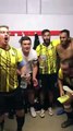 La joie des Joueurs après leur victoire en coupe de France