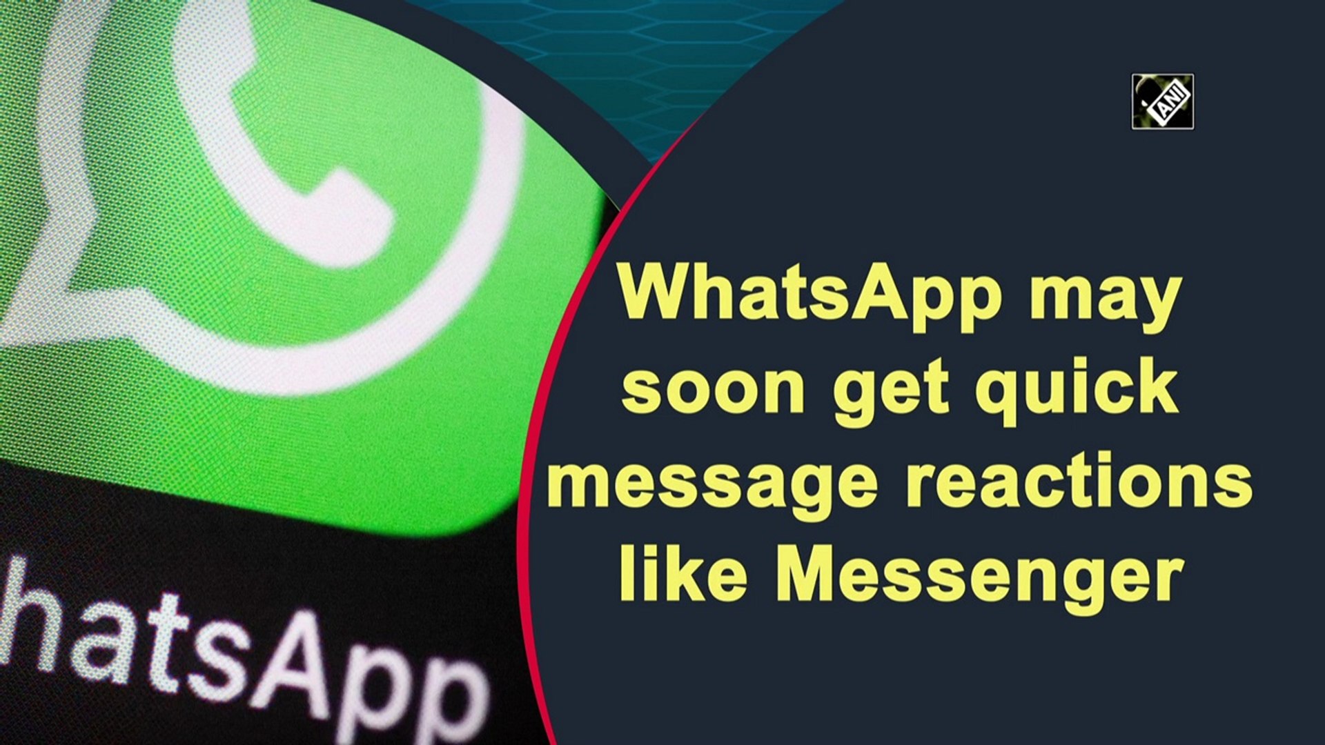 ⁣WhatsApp may soon get quick message reactions like Messenger