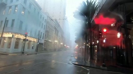 Furacão Ida chega à costa da Luisiana