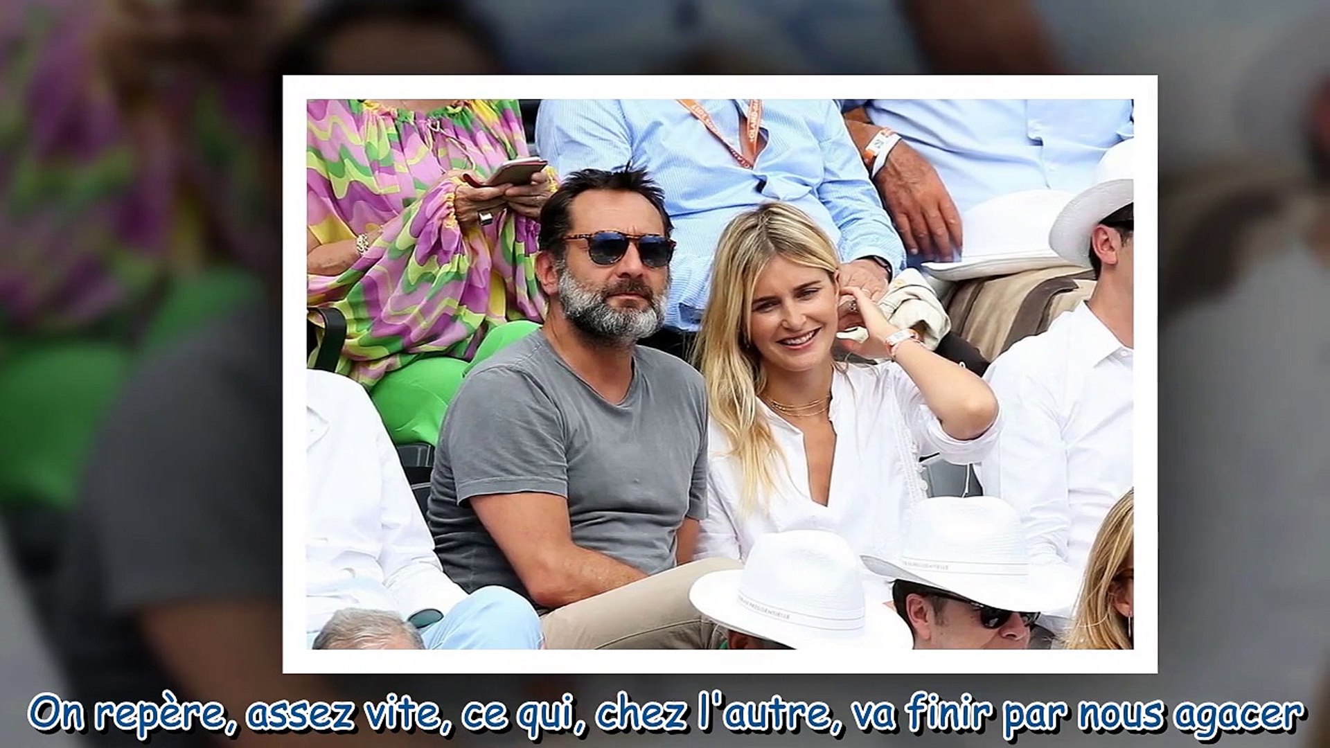 Gilles Lellouche and Alizée Guinochet at a public event