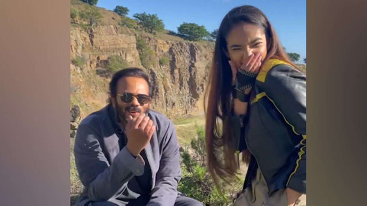 Anushka Sen Taught Rohit Shetty Shortforms while Rahul Vaidya Recorded it | FilmiBeat