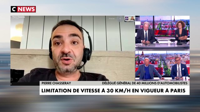 Pierre Chasseray à propos des 30km/h à Paris : «C’est une mesure pipeau»