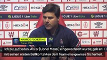 Pochettino über Messis Debüt und Causa Mbappe