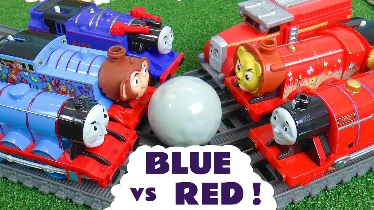 Thomas and Friends Toy Trains Strongest Engine Funlings Competition with the Funny Funlings in this Stop Motion Animation Family Friendly Full Episode English Video for Kids