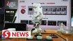 Tea ceremony robot becomes main attention in Smart China Expo