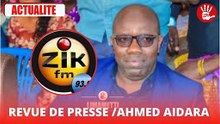 Audio – La revue de presse d’Ahmed Aidara du lundi 30 Aout 2021