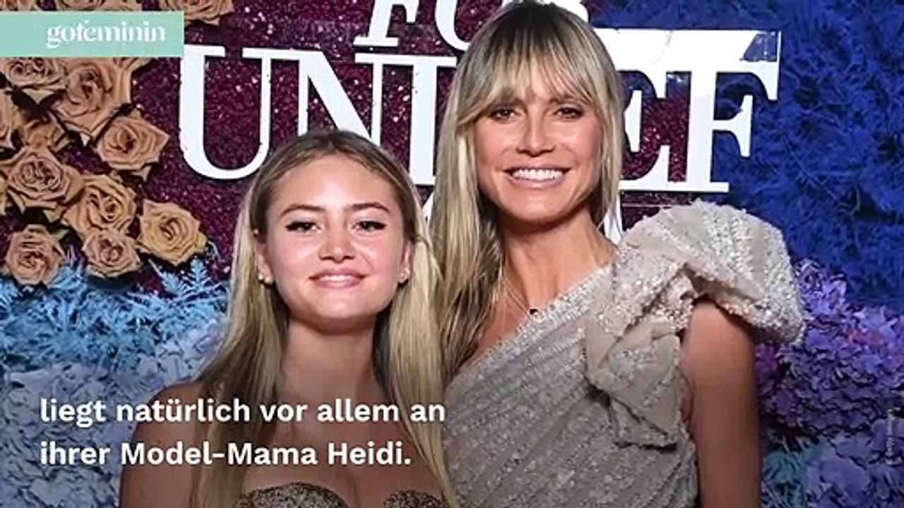 Mama Heidi ist stolz: Leni Klum (17) erobert den Laufsteg