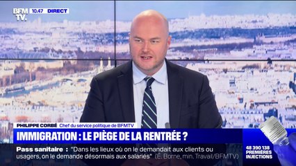 Phiippe Corbé: "Le Rassemblement national se retrouve concurrencé sur sa droite sur les questions d'immigration"