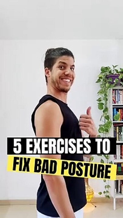 Five Exercise For Fix Bad Posture  only on entertainmentdhamal