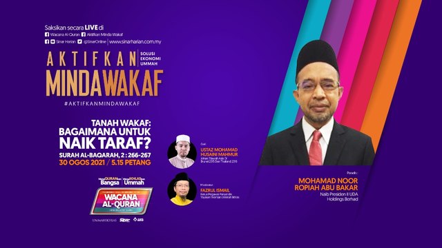 [LIVE] Tanah wakaf : Bagaimana untuk naik taraf?