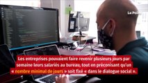 Covid-19 : fin du nombre minimal de jours de télétravail mardi soir