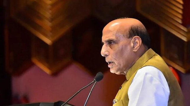 Watch: Defence Minister Rajnath Singh hits out at Pak, China