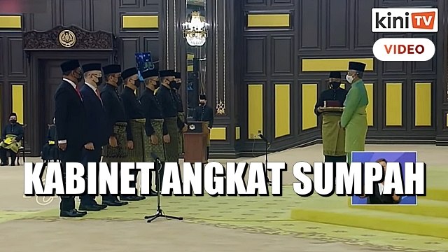 31 menteri, 38 timbalan menteri angkat sumpah hari ini