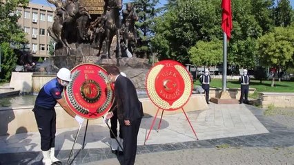 UŞAK/AYDIN - Büyük Zafer'in 99. yıl dönümü