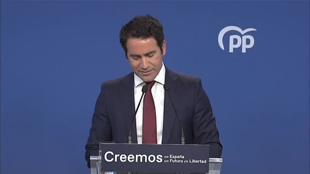 García Egea a Sánchez: Que pida perdón por decir que el ministerio de Defensa sobra