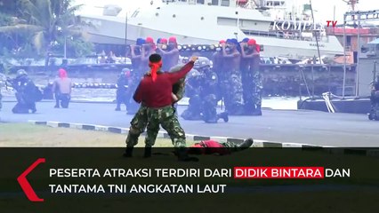 TNI AL Unjuk 11 Atraksi Melawan Pembajakan dan Terorisme di Laut