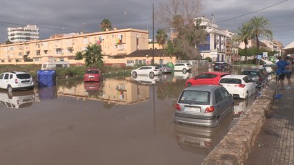 Una fuerte tromba de agua deja más de 200 l/m2 en el Puerto de Sagunto