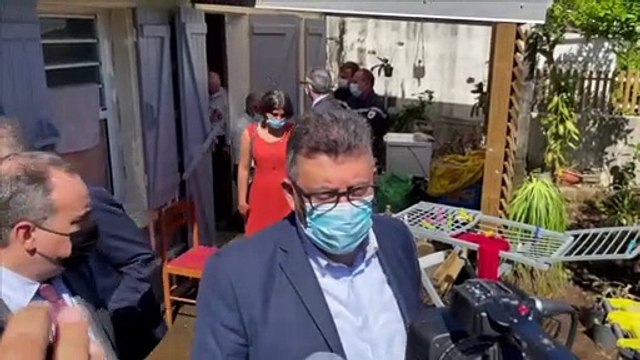 Intempéries dans le sud sauvage : Le préfet et les élus au chevet des sinistrés