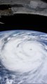  Huracán Ida visto desde la Estación Espacial Internacional