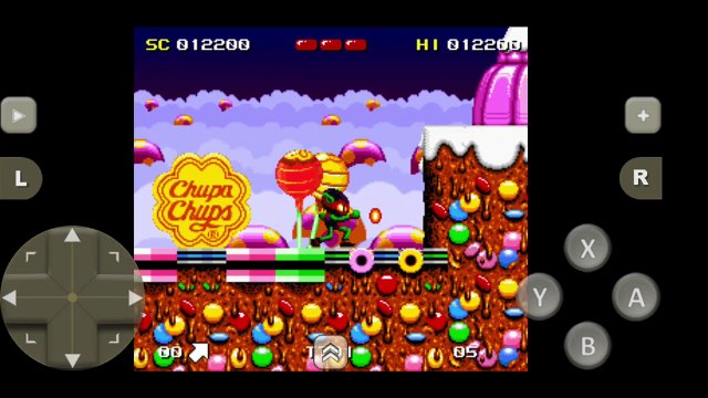 Zool Ninja of the Nth Dimension, 1993, SUPER NINTENDO, Candy game review, intro, first 10 minutes