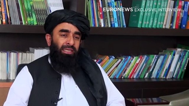 Portavoce dei talebani a Euronews: Qualsiasi presenza militare sarà considerata un'invasione