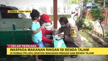 Waspada Saat Beli Jajan, di Jember Ada Benda Tajam di Dalam Wafer