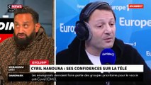 Cyril Hanouna évoque en direct dans 