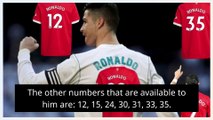 Cristiano Ronaldo ‘can’t Take No.7 Shirt’ at Manchester United Due to Premier League Rules