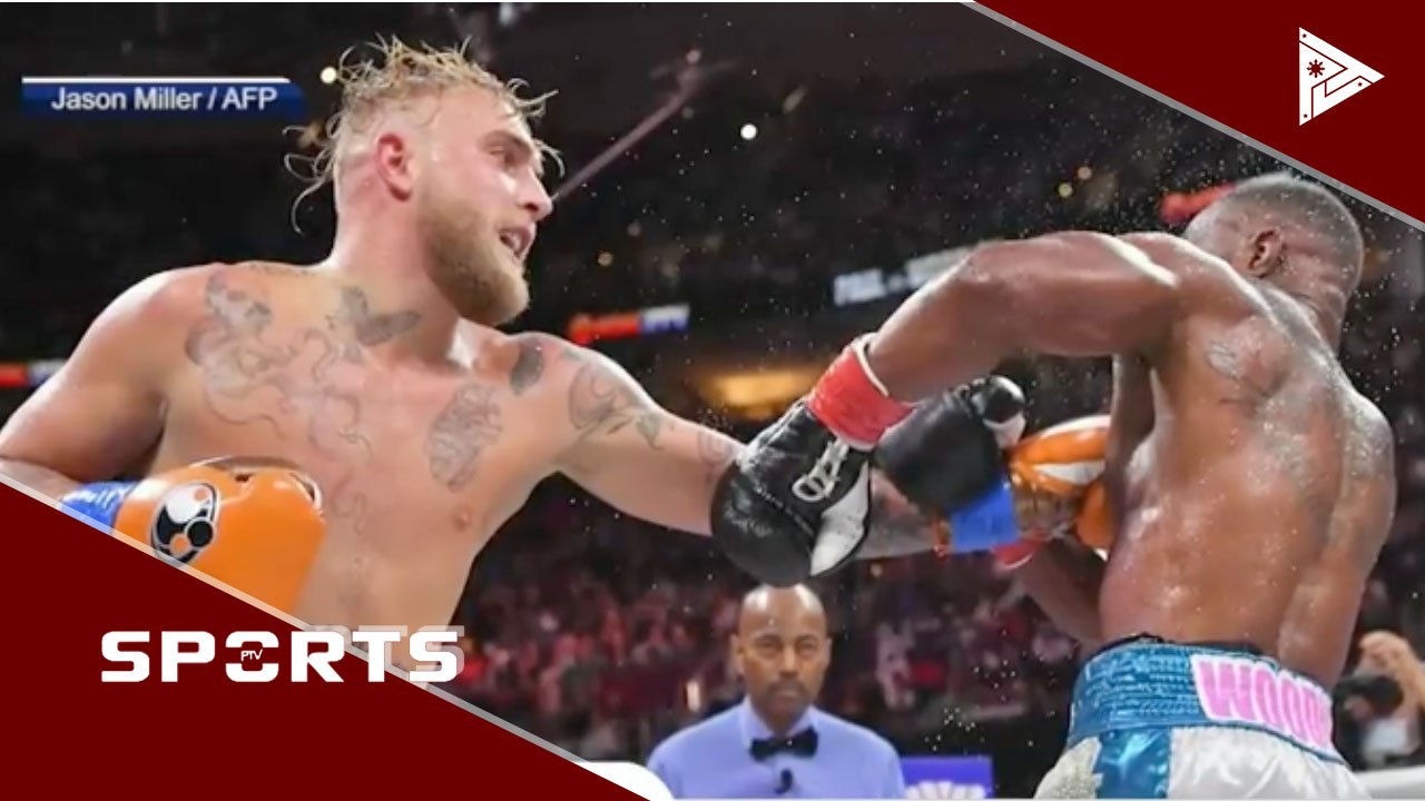 Jake Paul, nanaig kontra former UFC Champion Tyron Woodley #PTVSports
