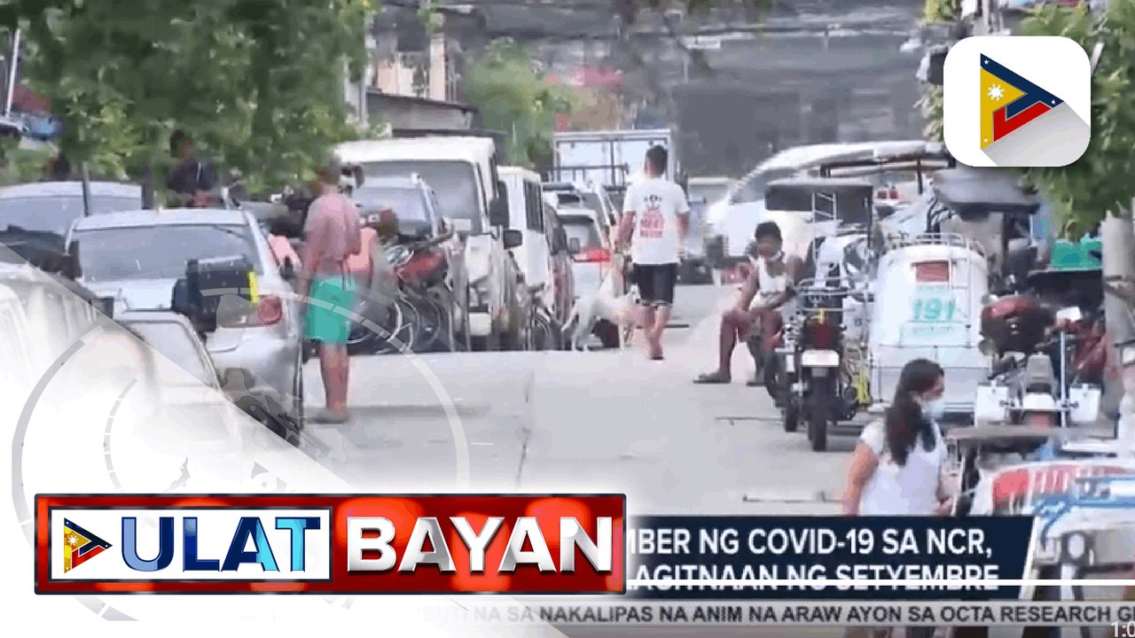 Reproduction number sa NCR, posibleng bumaba sa kalagitnaan ng Setyembre, ayon sa OCTA research