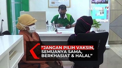 Pemerintah Minta Masyarkat Tidak Pilih-Pilih Vaksin Covid-19