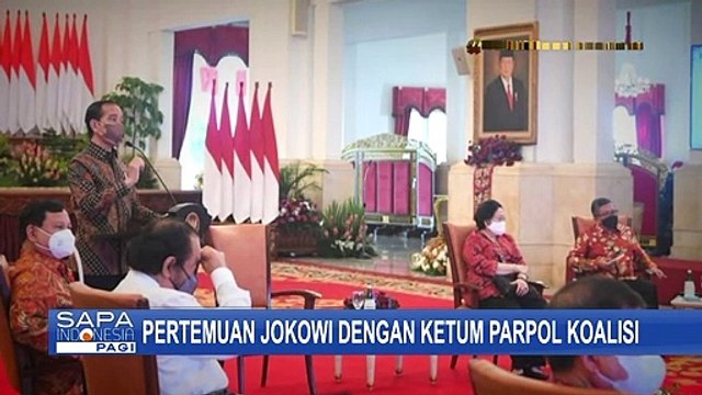 Jokowi Banjir Pujian saat Pertemuan dengan Ketum Partai Politik Koalisi, Ada Apa?