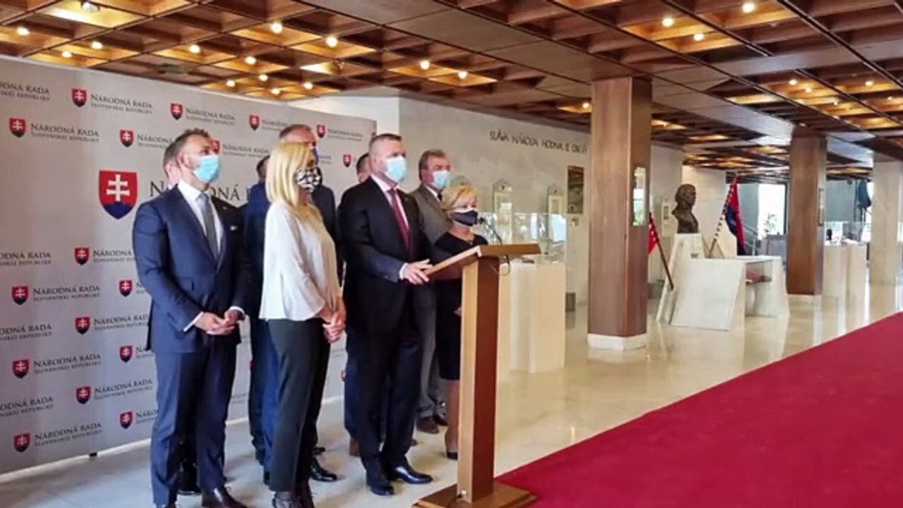ZÁZNAM: Brífing strany HLAS-SD k mimoriadnej schôdzi NR SR