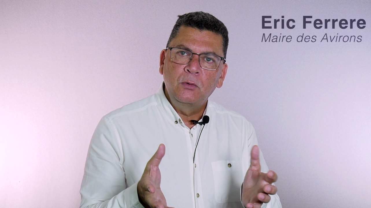 ITW - Eric Ferrère - Maire des Avirons