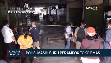 Tim Gabungan Masih Buru Perampok Toko Emas di Medan