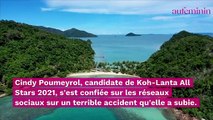 Koh-Lanta : 50 points de suture pour Cindy, elle revient sur l’attaque