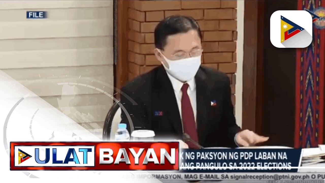 Sen. Bong Go, tinanggihan sa endorso ng PDP-laban faction ni Sec. Cusi bilang pangulo sa 2022 elections