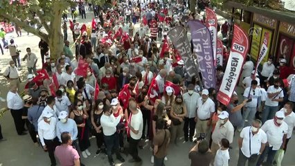 Son dakika: CHP'lilerden Atatürk ve silah arkadaşlarını anma yürüyüşü