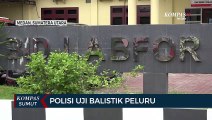 Polisi Uji Balistik Peluru Perampok Toko Emas di Medan