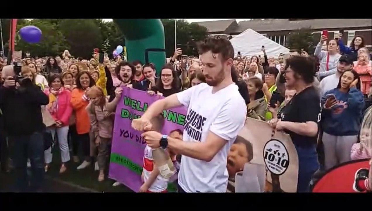 Danny Quigley's family speak of their pride in Derry IronMan and all who supported him