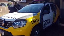 Siena roubado ontem é recuperado pela PM na Região do Lago, em Cascavel