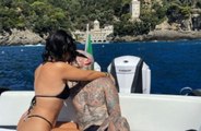 Kourtney Kardashian and Travis Barker get PASSIONATE during Italian getaway