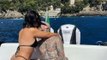 Kourtney Kardashian and Travis Barker get PASSIONATE during Italian getaway