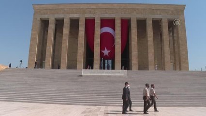 Anıtkabir'de ziyaretçi yoğunluğu (1)